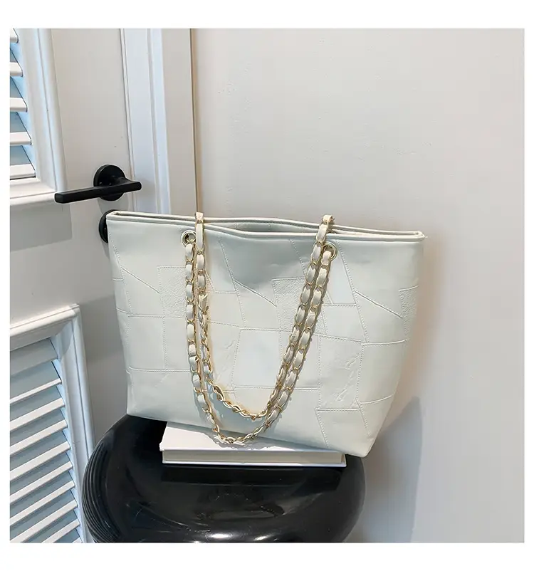 Brown Leather Shoulder Bag for Women 2024 Summer - Image 2