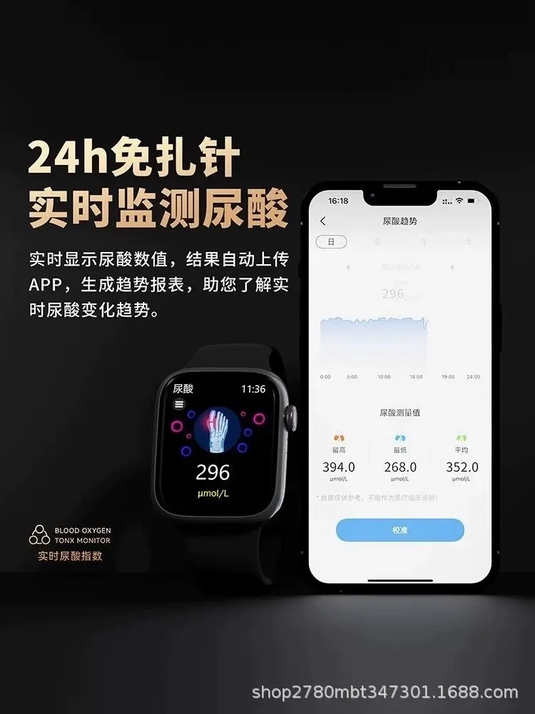 Non-Invasive Blood Sugar, BP, Heart Rate & Oxygen Watch for Elderly — feature 8