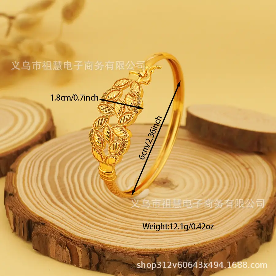Gold Geometric CZ Bracelet for Women