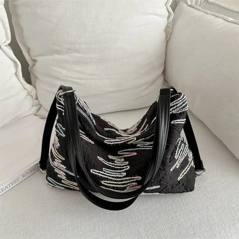2024 Women's Embroidered Crossbody Shoulder Bag - Image 5