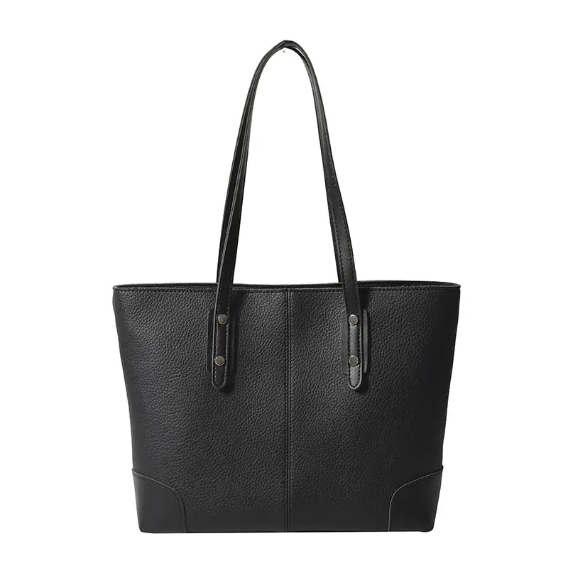 Black Crossbody Tote Bag for Women, Large Capacity, Stylish Design
