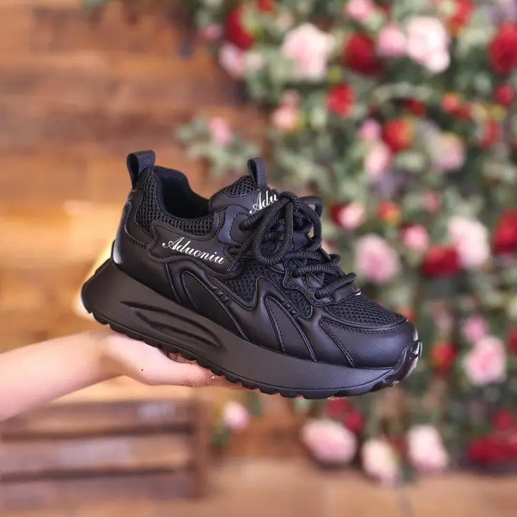 2024 Summer New Torre Shoes Women's Ins Explosions Breathable All-match sneaker Women's Thick Sole High Casual Shoes