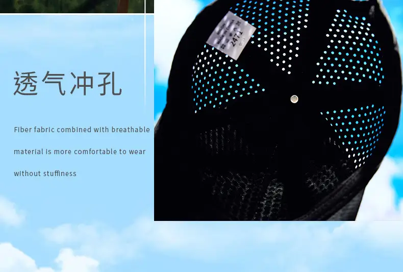 Women Sunshade Cap Water Repellent Quick Dry — feature 11