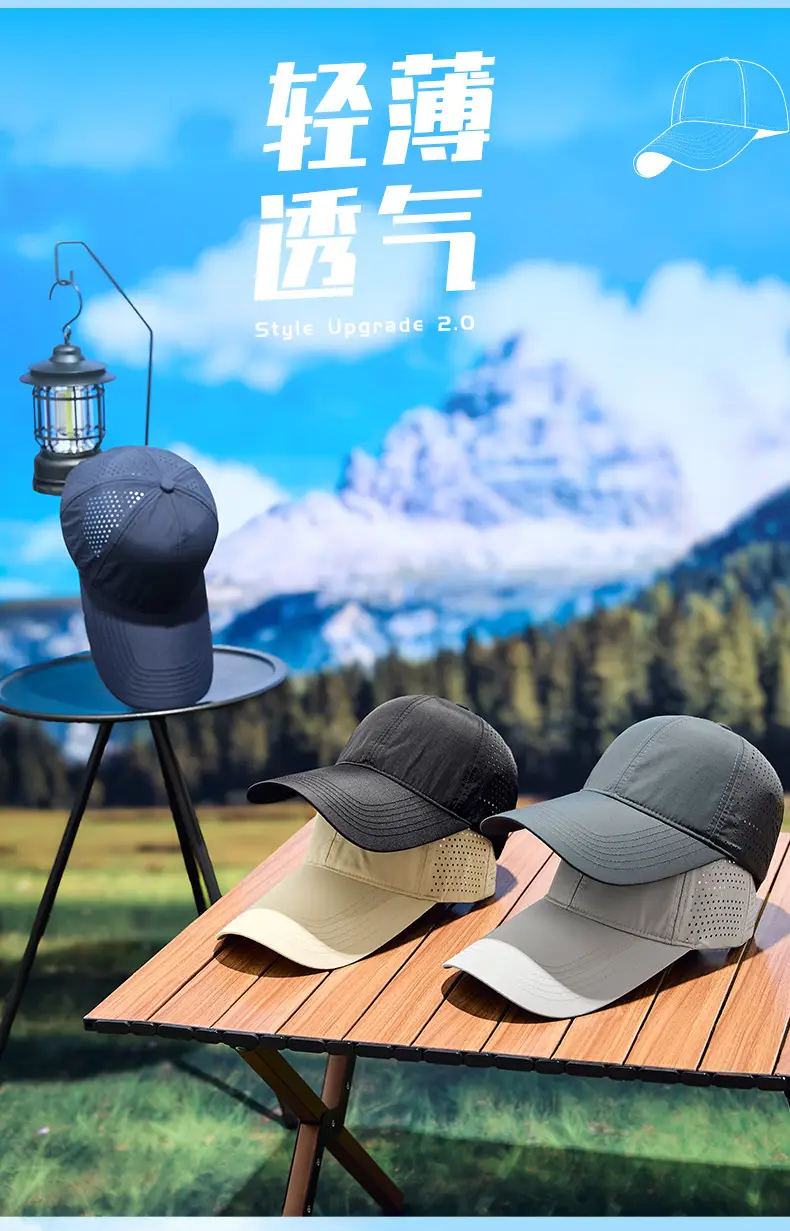 Women Sunshade Cap Water Repellent Quick Dry — feature 7