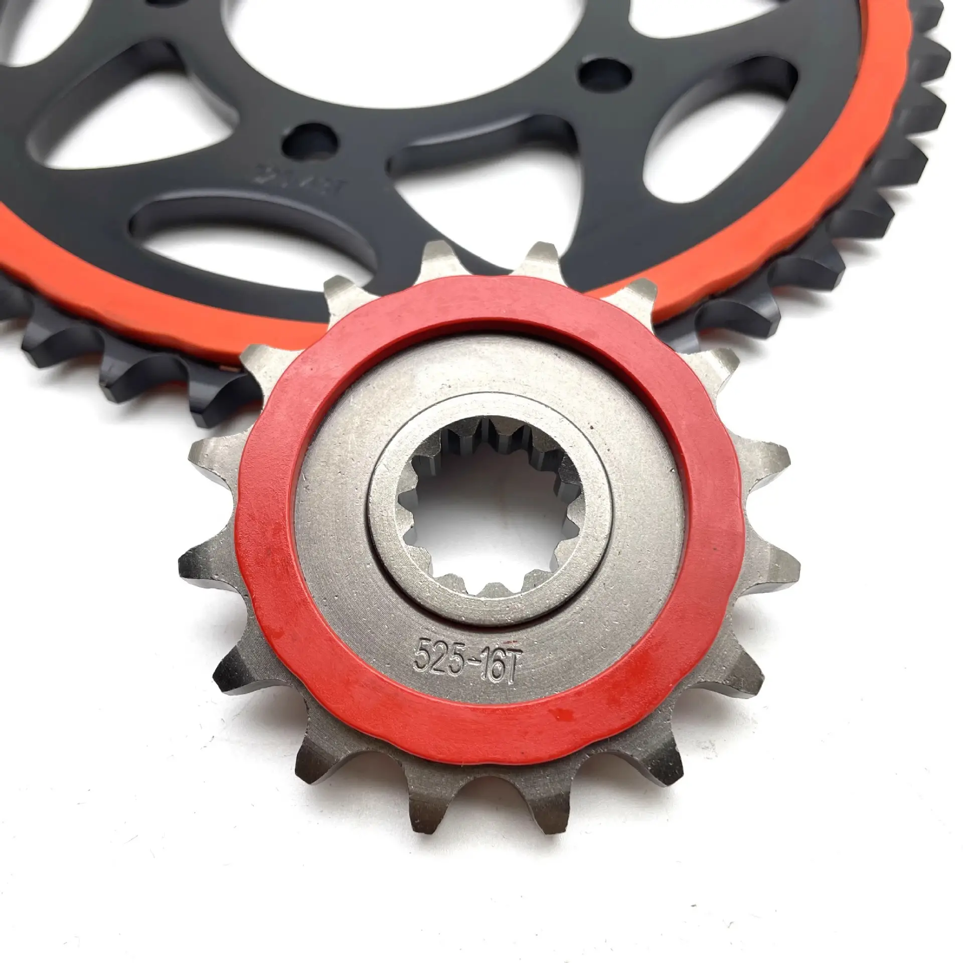 Silent Flying Chainring Sprocket 15T Red Steel — feature 10