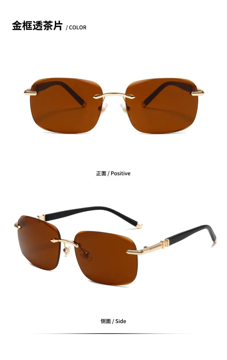 Anti-UV Frameless Sunglasses for Men Driving β feature 14