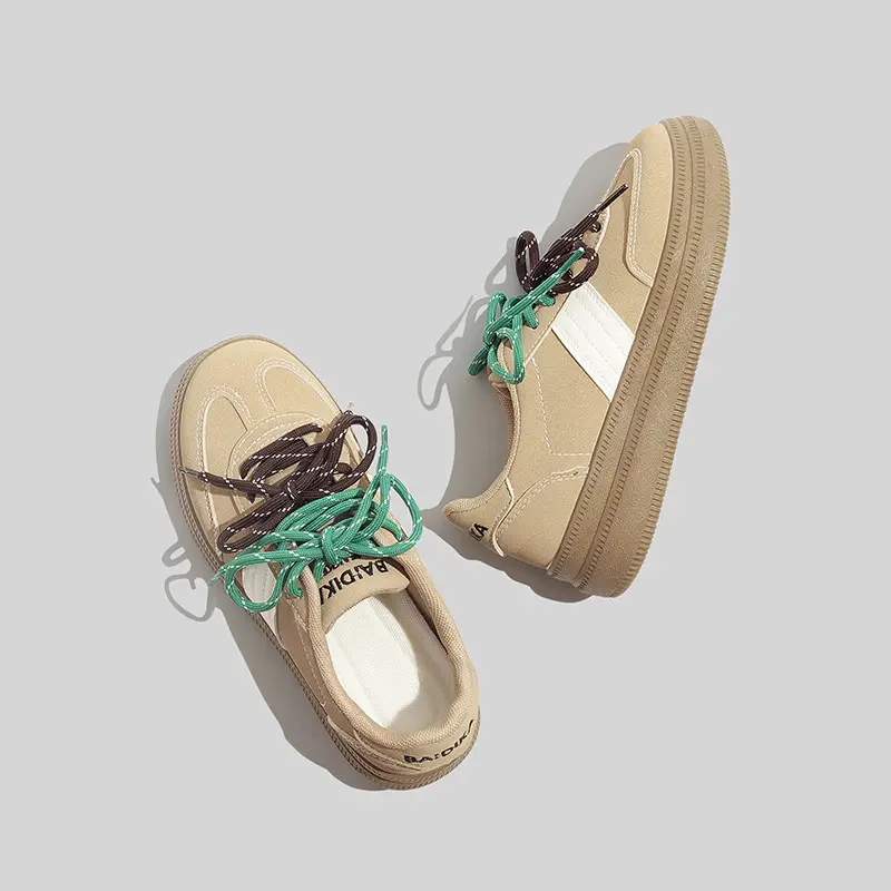 Dexun Women's Shoes 2026 Spring New Versatile Niche Student Casual Low-Top Women's Shoes Fashionable Thick-Soled Sneakers - Image 5