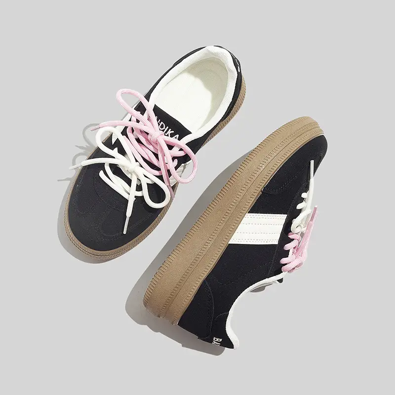 Dexun Women's Shoes 2026 Spring New Versatile Niche Student Casual Low-Top Women's Shoes Fashionable Thick-Soled Sneakers - Image 6