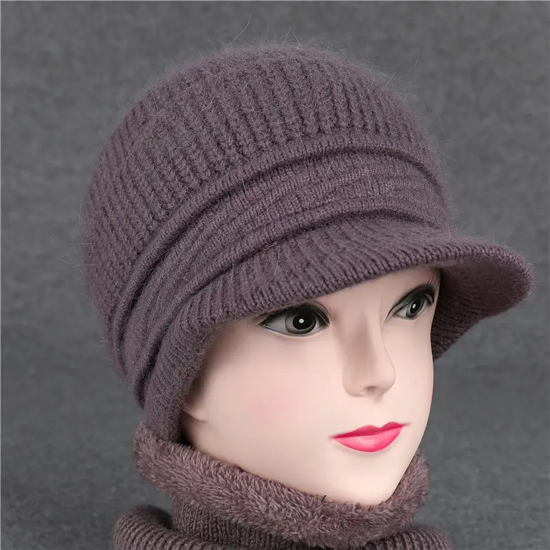 Winter Wool Knitted Hat for Women Men Old Age Warm - Image 20