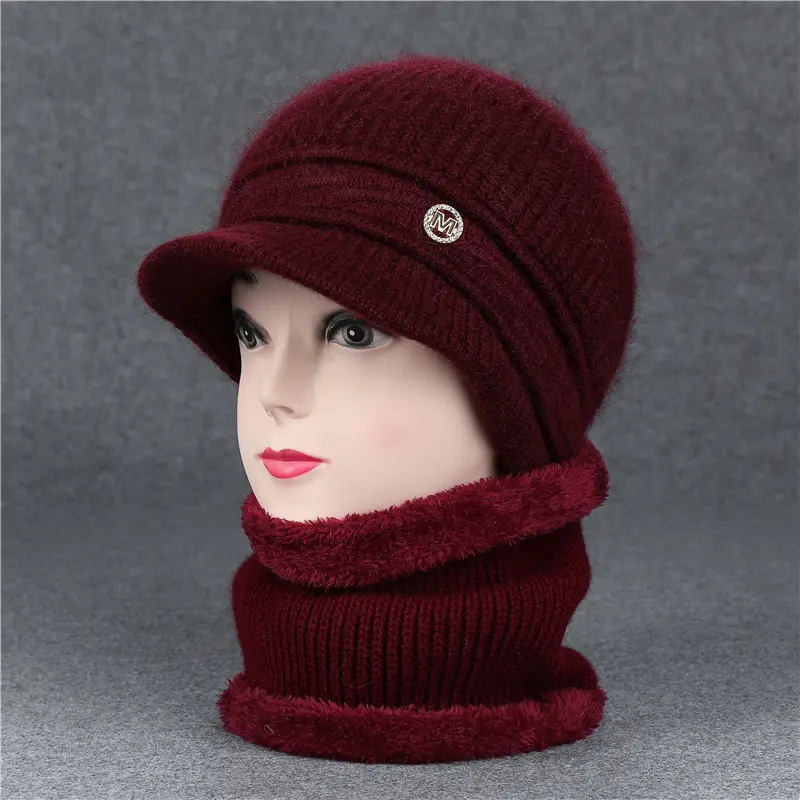 Winter Wool Knitted Hat for Women Men Old Age Warm — feature 8