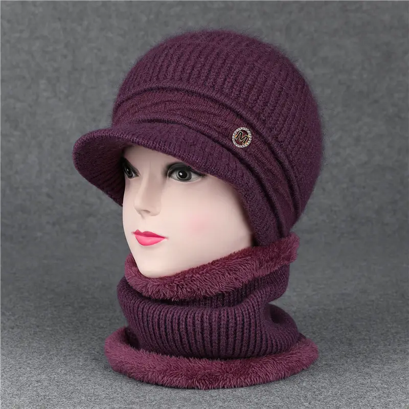 Winter Wool Knitted Hat for Women Men Old Age Warm - Image 10