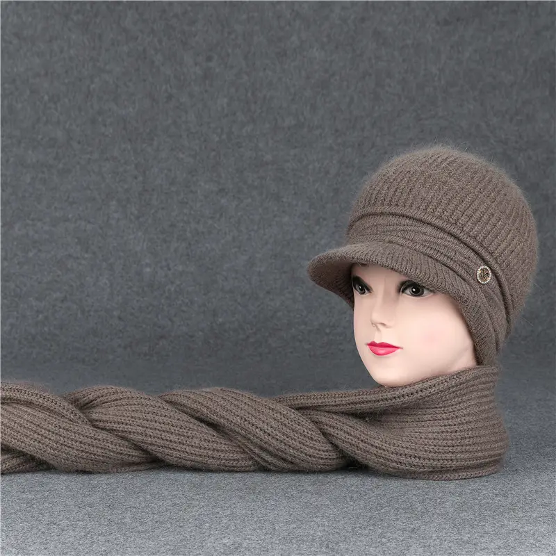 Winter Wool Knitted Hat for Women Men Old Age Warm - Image 14