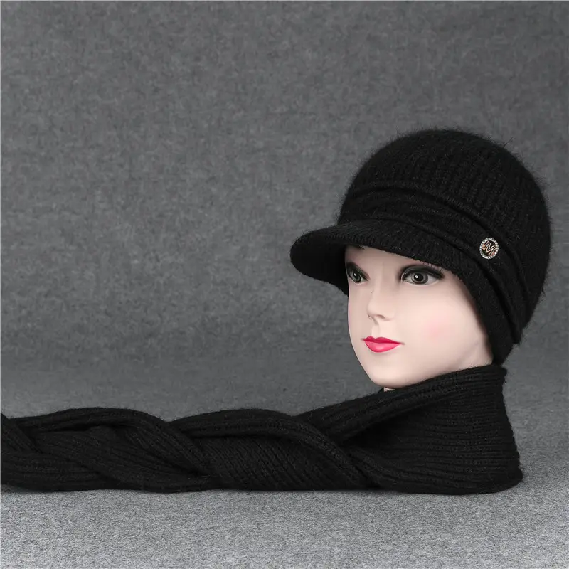 Winter Wool Knitted Hat for Women Men Old Age Warm - Image 15