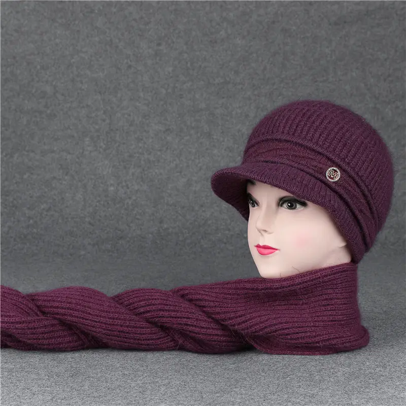 Winter Wool Knitted Hat for Women Men Old Age Warm - Image 16