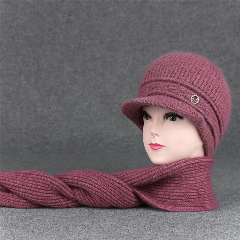 Winter Wool Knitted Hat for Women Men Old Age Warm - Image 17