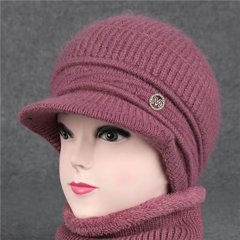 Winter Wool Knitted Hat for Women Men Old Age Warm - Image 5