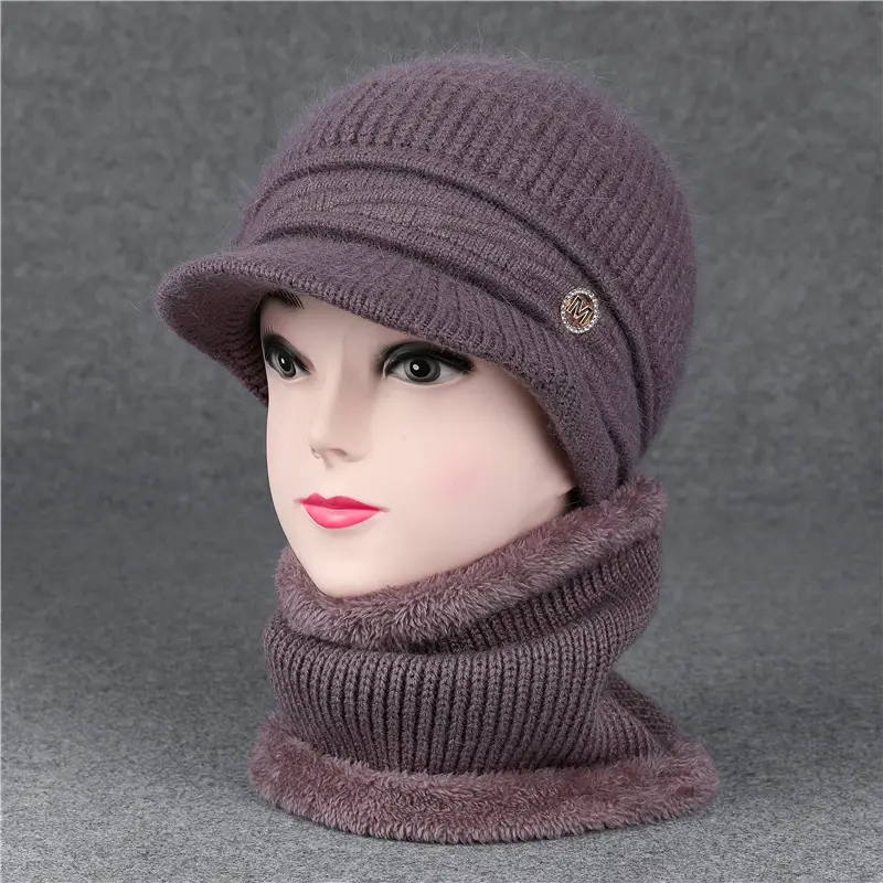 Winter Wool Knitted Hat for Women Men Old Age Warm - Image 7