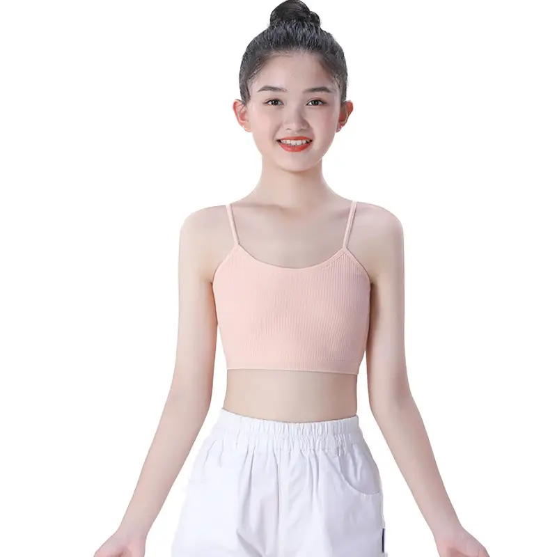 7-9-11-13-14 Years Old Older Kidsren's Development Period Vest Pure Cotton Tube Top Girls Primary School Students Junior High School Students Intimates - Image 11