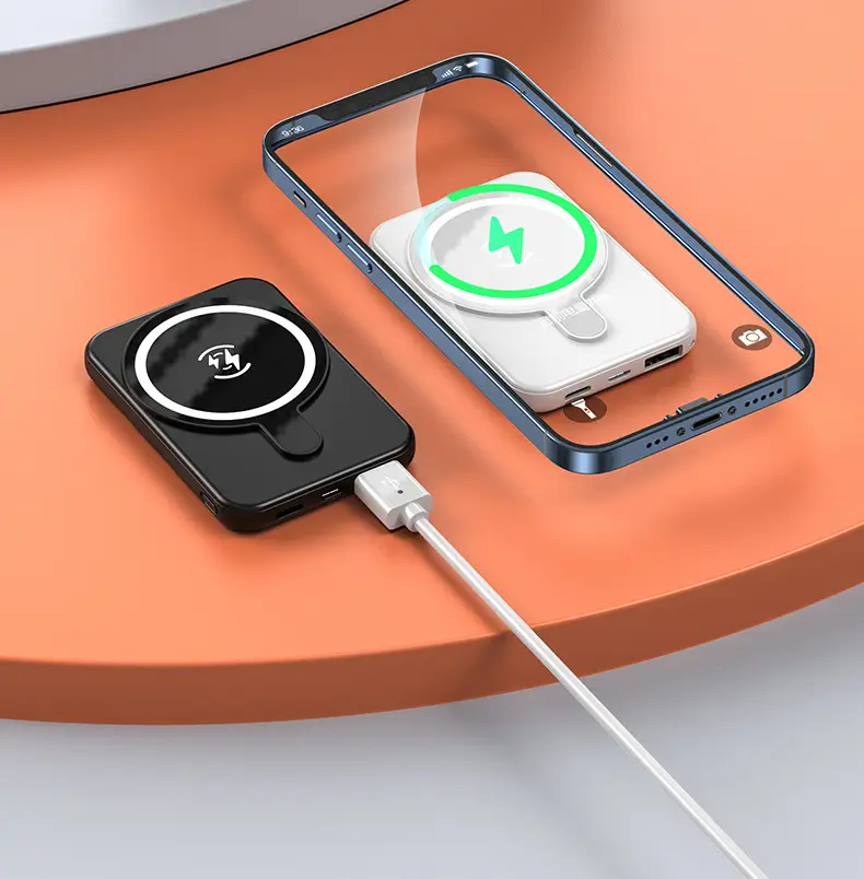 MagSafe Mini Magnetic Wireless Charging 10k /5000 Mah Power Bank Fast Charging Compact Portable Power Bank — feature 11