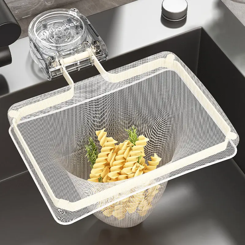 Suction Type Kitchen Sink Filter Net Rack Leftover Leftover Anti-blocking Dish Basin Sink Kitchen Waste Drain Net Rack