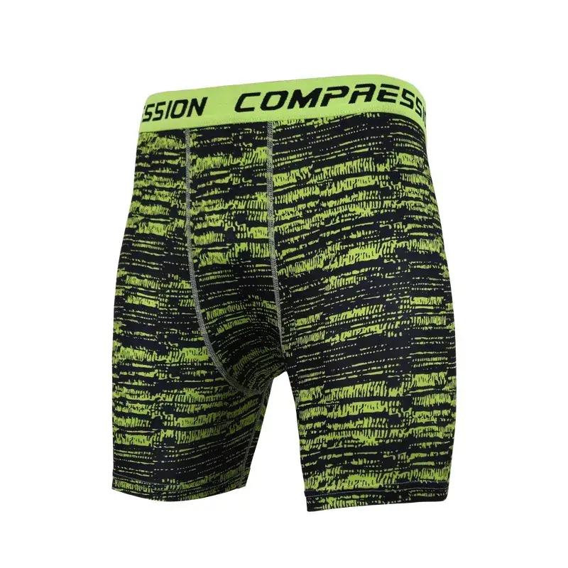 Camouflage Tight Shorts Quick-drying Sports Tights Training Athletics Running Fitness Five-point Pants Dropshipping Cross