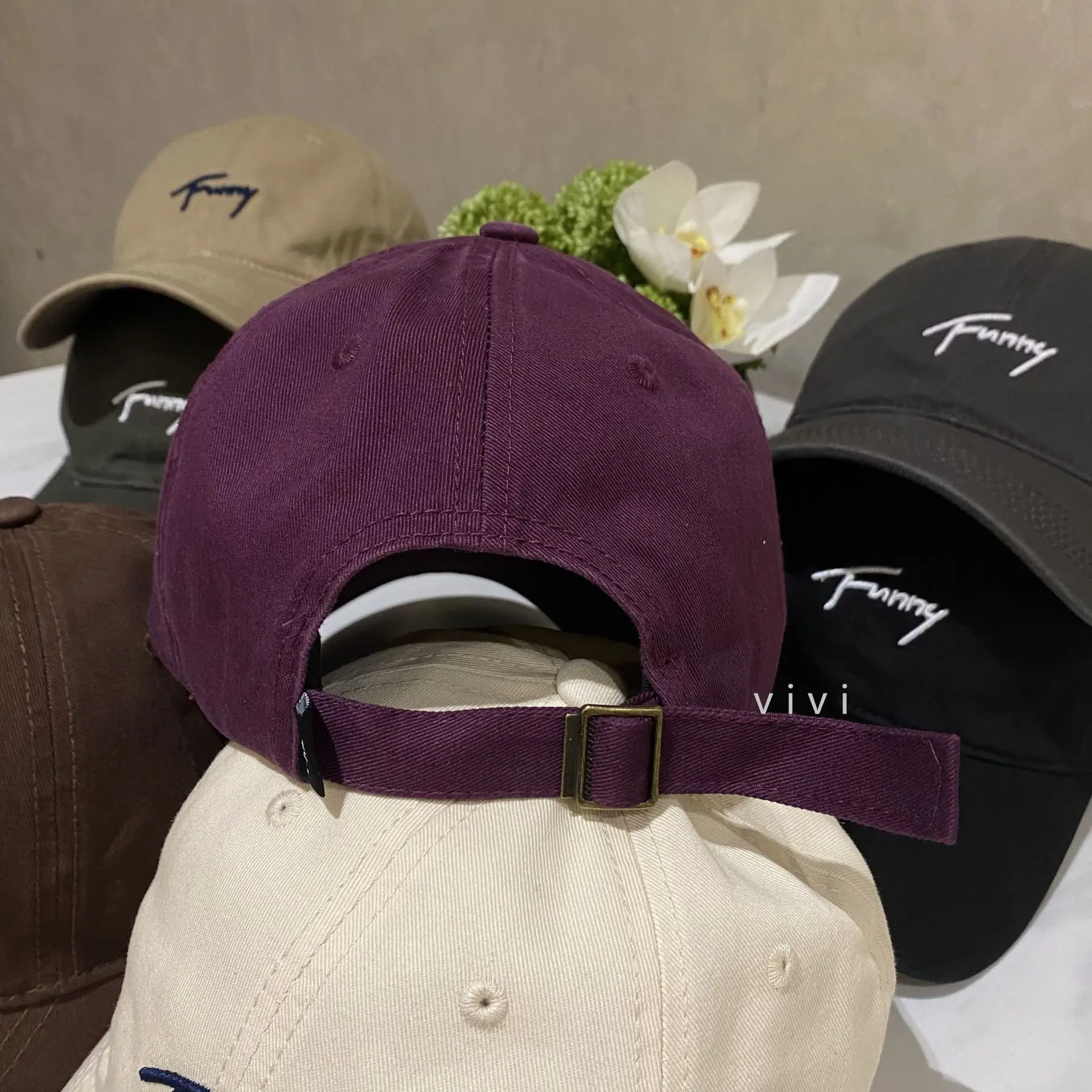 Women Japanese-style Baseball Cap with Sunscreen & Embroidery — feature 4