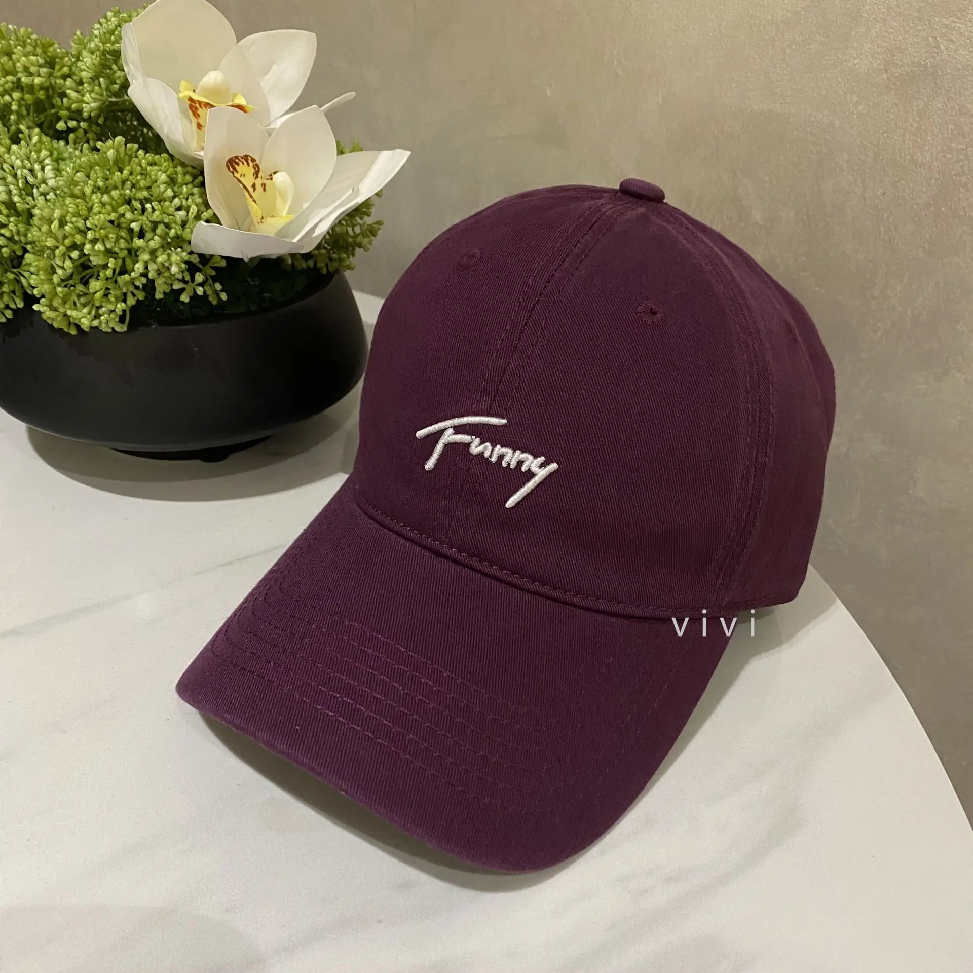 Women Japanese-style Baseball Cap with Sunscreen & Embroidery - Image 5