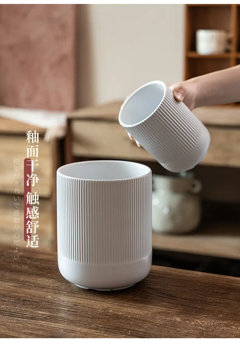 Ceramic Chopstick & Utensil Holder Set — feature 5