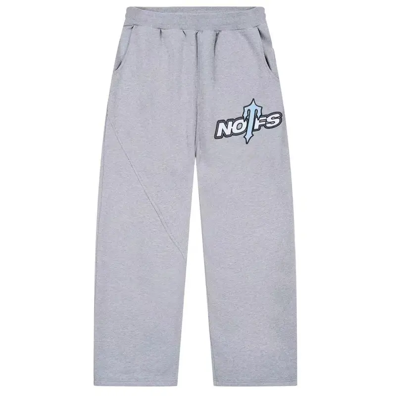 FS04 light gray trousers "double line]
