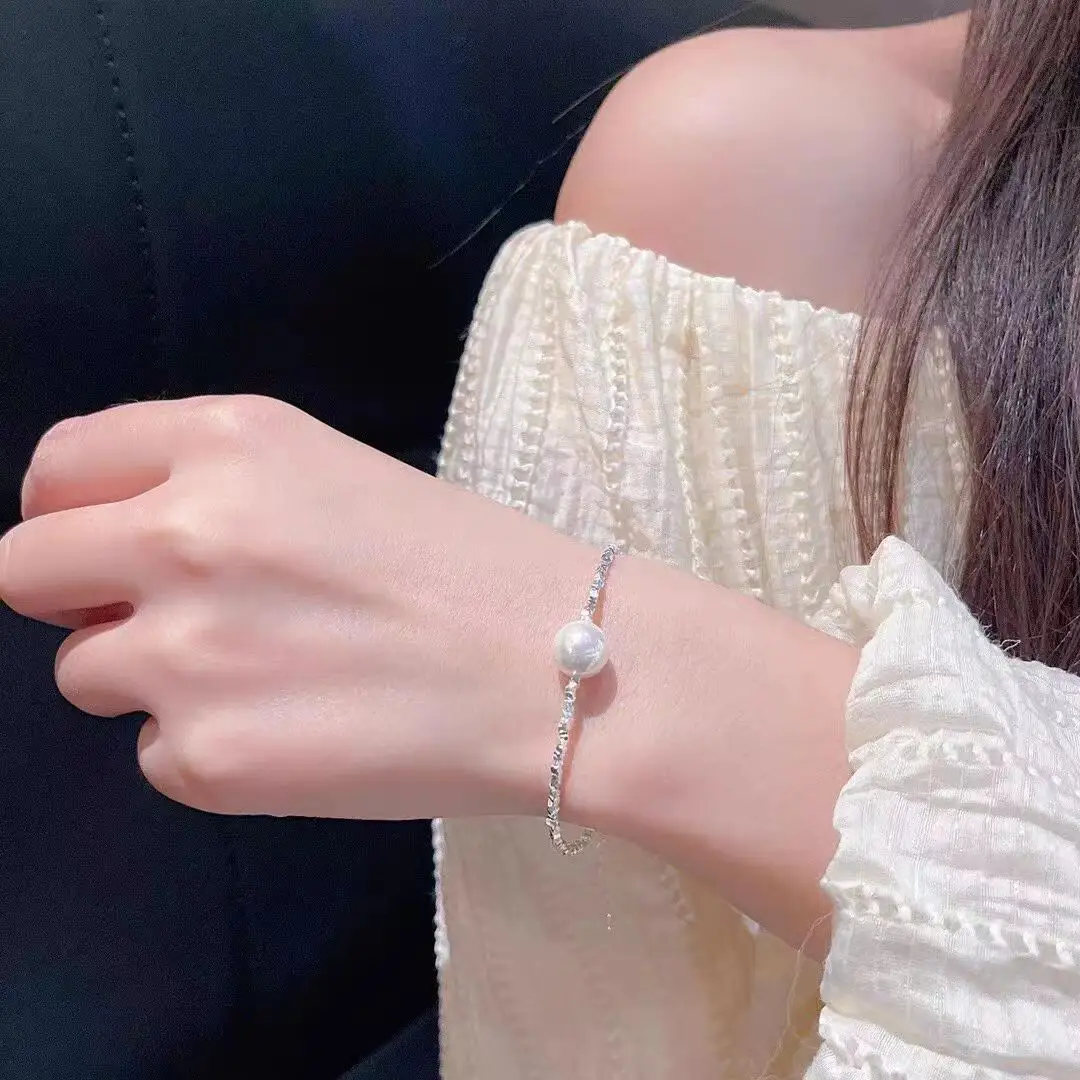 Artificial Pearl Bracelet for Women Sterling Silver New Light