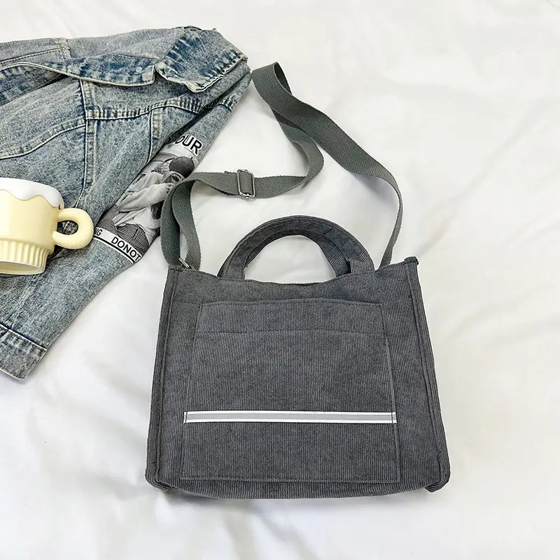 Women's Grey Shoulder Crossbody Bag 2024 Summer - Image 6