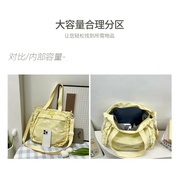Casual Large Capacity Nylon Bag for Women Summer New — feature 3