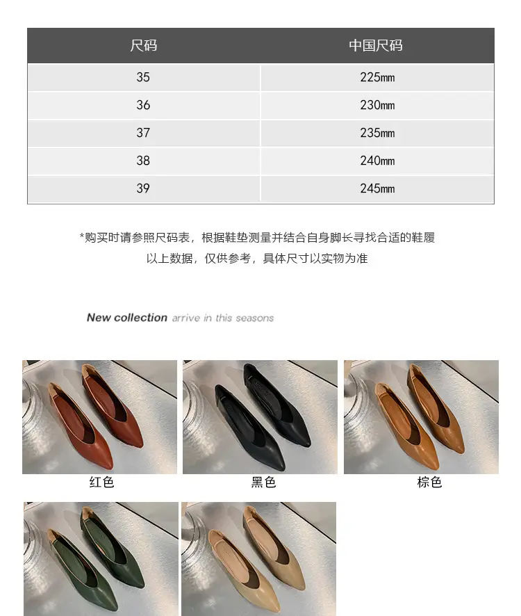 Women's Work Shoes, Black, Flat, Soft Sole, Soft Leather, Professional Interview, Work Attire, Not Tiring for Feet, Comfortable for Long Standing, Women's Flats — feature 5