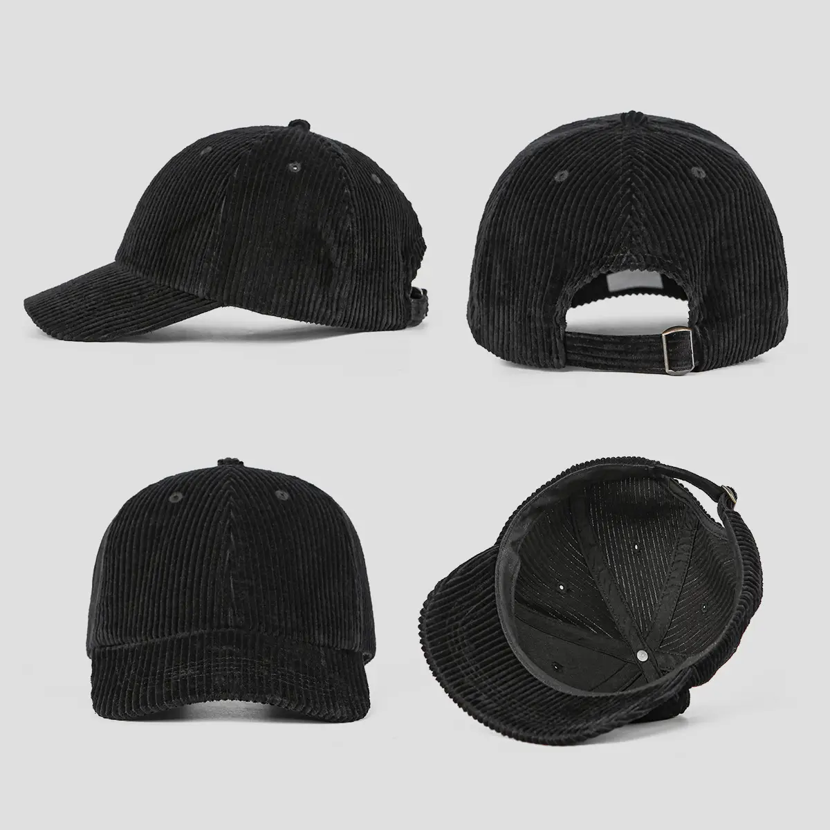 Yellow Knitted Baseball Cap with Embroidered Design - Image 8