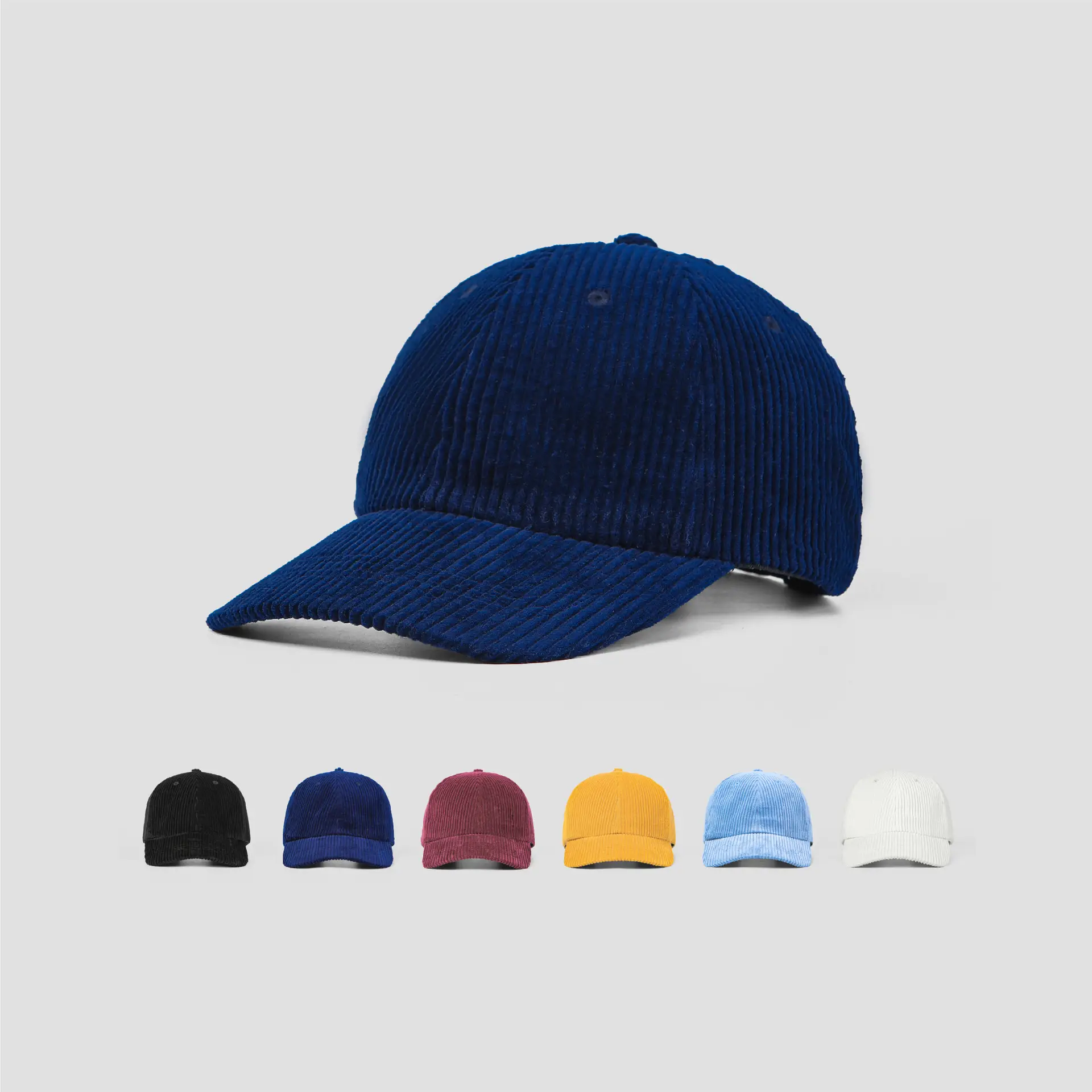 Yellow Knitted Baseball Cap with Embroidered Design - Image 11