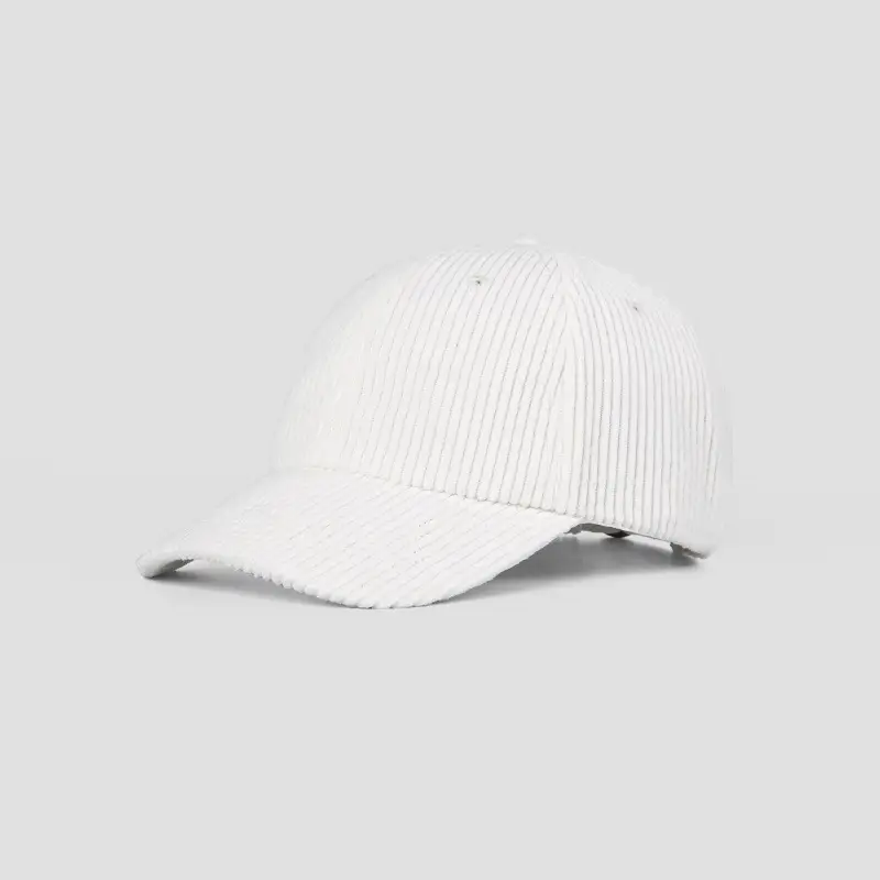 Yellow Knitted Baseball Cap with Embroidered Design - Image 2