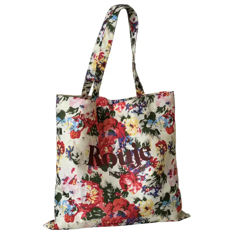 2024 Floral Canvas Shoulder Bag Blue Plaid Design - Image 11