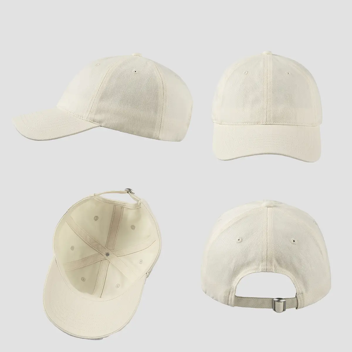 Organic Cotton Baseball Cap Rust Color with Logo