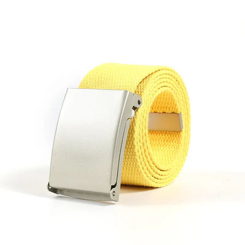 Men's Brown Woven Belt with Silver Buckle - Image 10