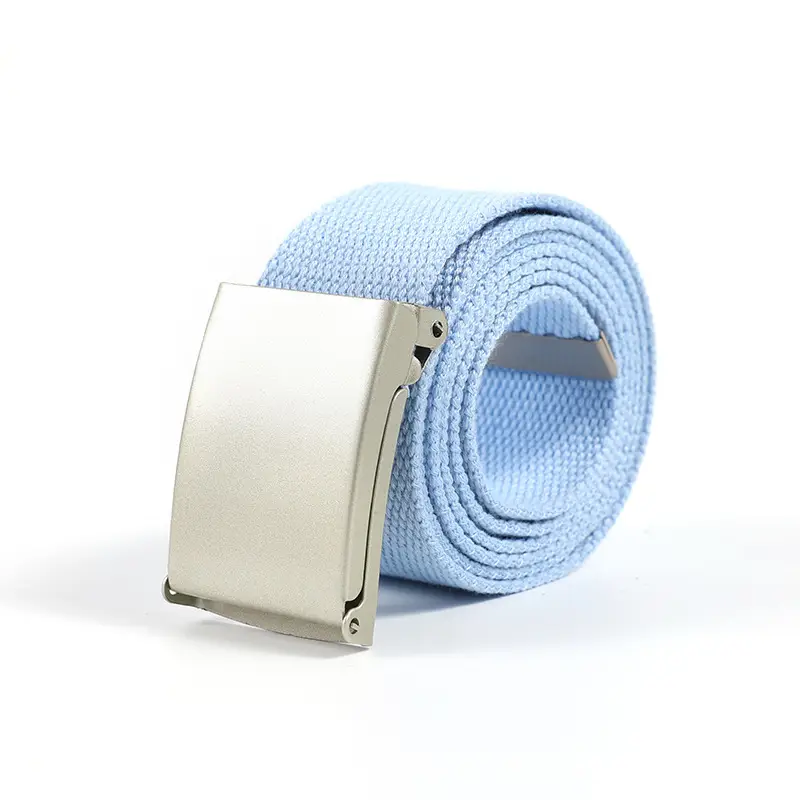 Men's Brown Woven Belt with Silver Buckle - Image 13