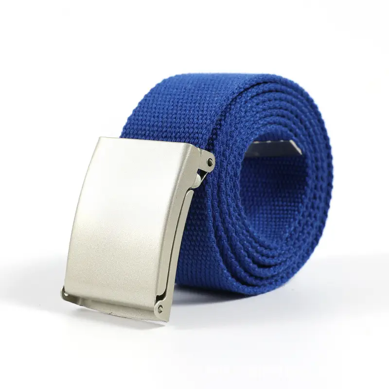 Men's Brown Woven Belt with Silver Buckle - Image 14