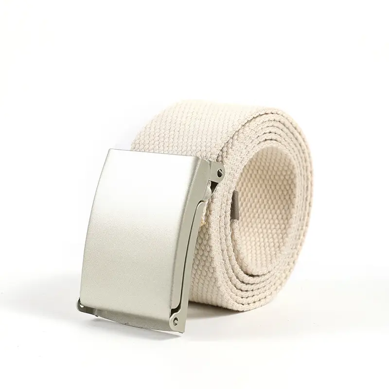 Men's Brown Woven Belt with Silver Buckle - Image 19