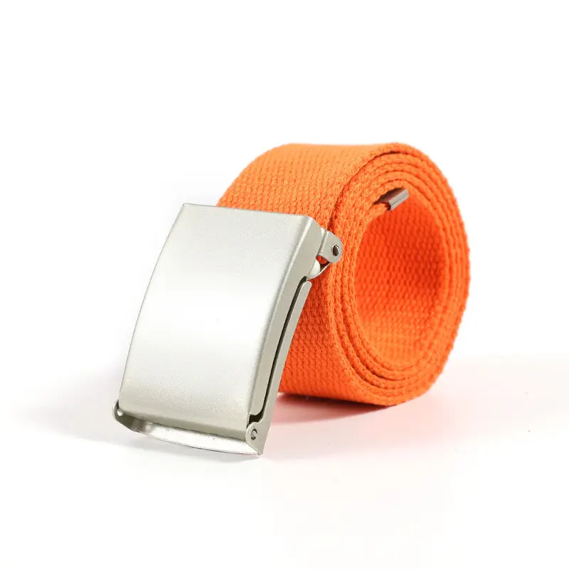 Men's Brown Woven Belt with Silver Buckle - Image 8