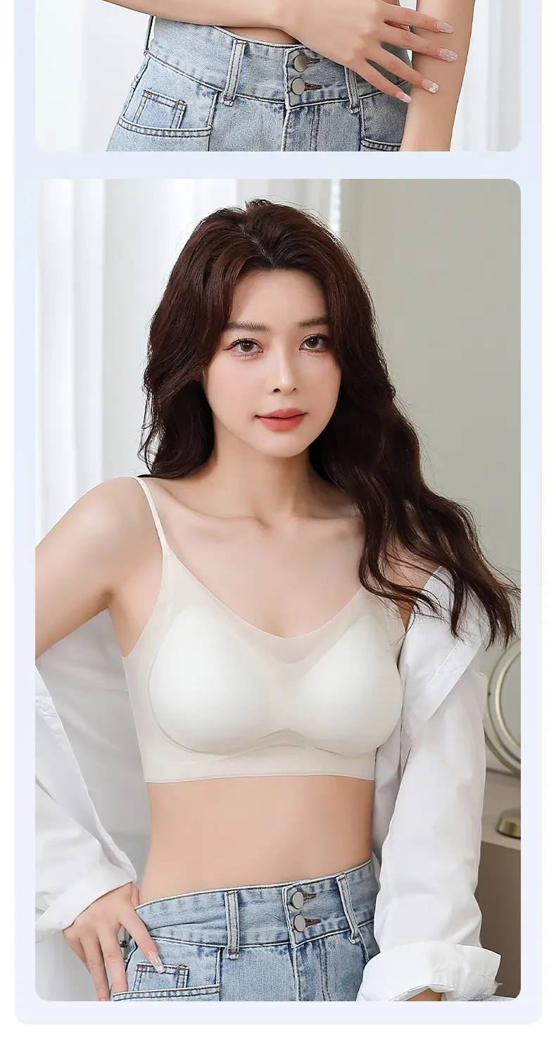 Seamless Breathable Camisole with No Underwire, Designed to Enhance Small Busts, Gather Large Busts, Prevent Sagging, and Provide a Seamless Gathering Effect for Women — feature 22