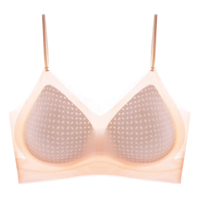 Seamless Breathable Camisole with No Underwire, Designed to Enhance Small Busts, Gather Large Busts, Prevent Sagging, and Provide a Seamless Gathering Effect for Women