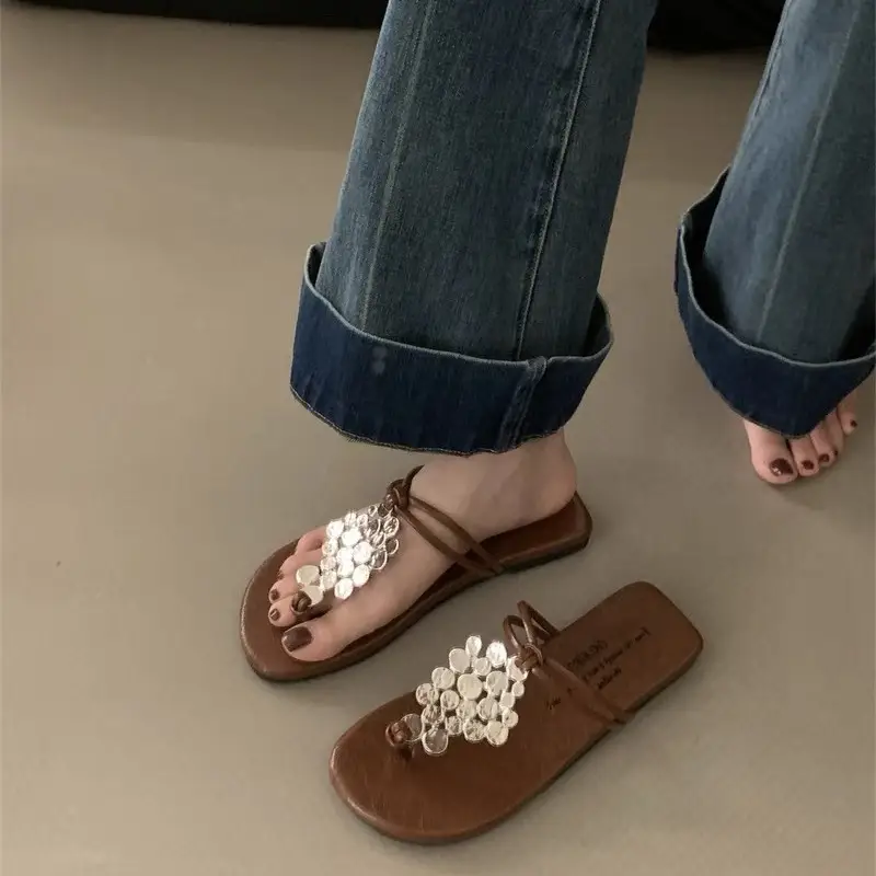 Women's Fairy Wind Bright Clip Toe Sandals Summer 2024 - Image 6