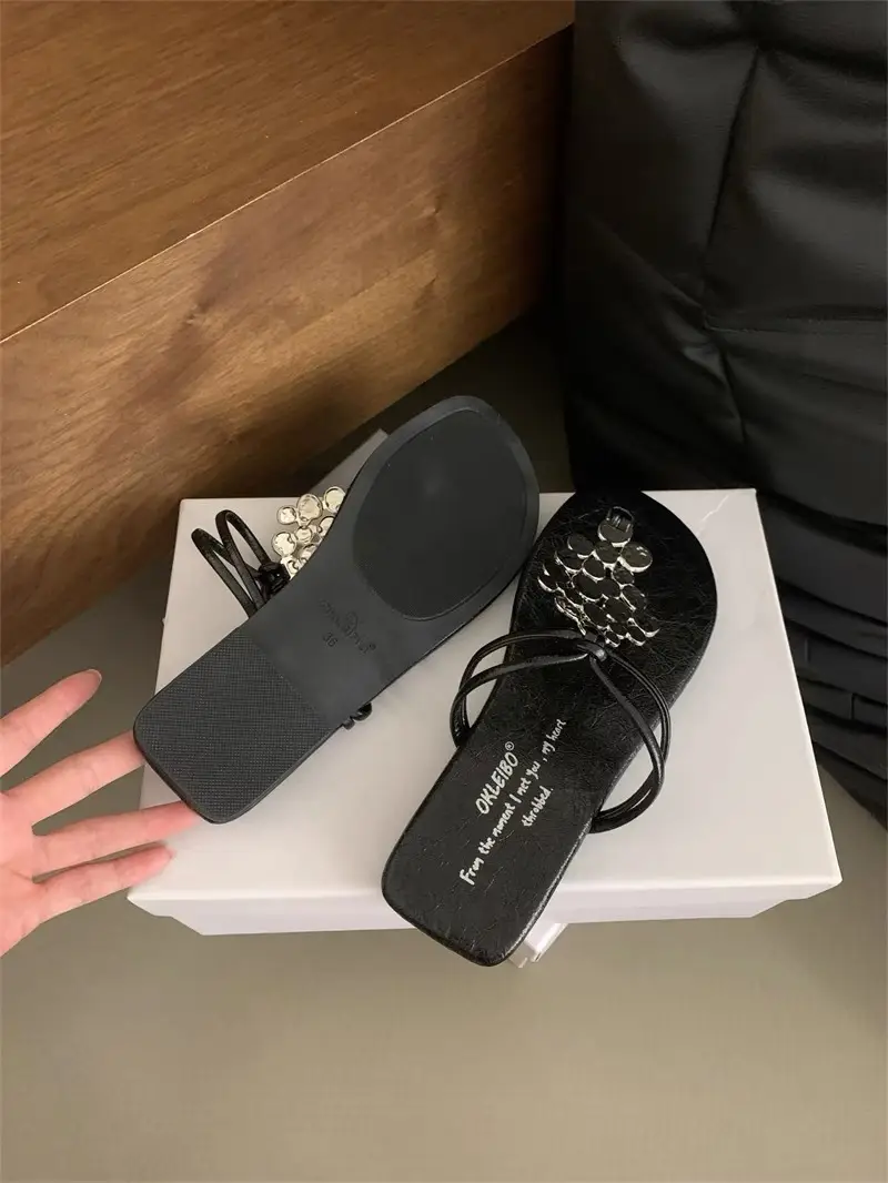 Women's Fairy Wind Bright Clip Toe Sandals Summer 2024 - Image 4
