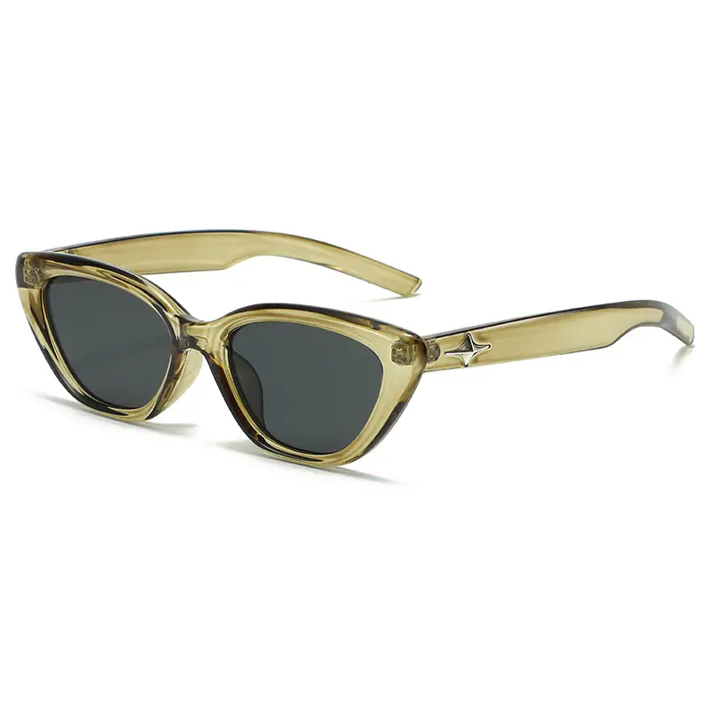 Retro Black Triangle Cat-Eye Sunglasses Women - Image 5