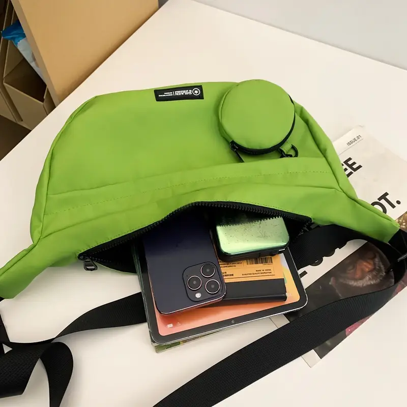 Women's Crossbody Bag Pink Green Casual Daily Wear - Image 8
