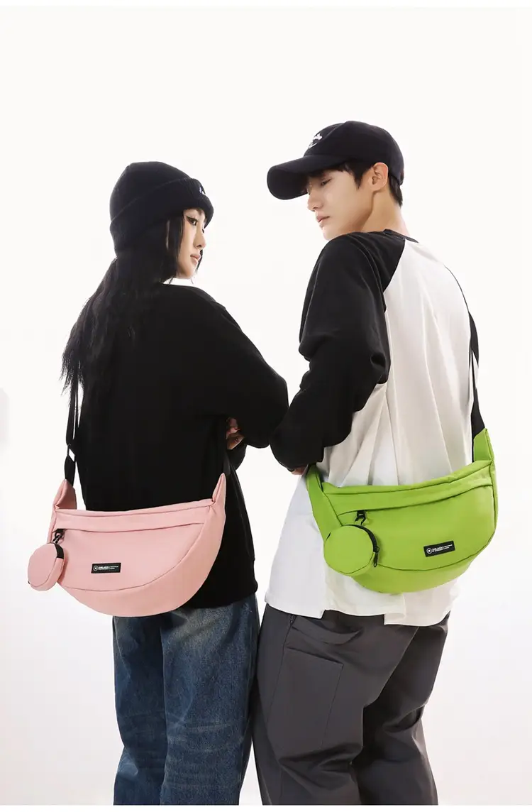 Women's Crossbody Bag Pink Green Casual Daily Wear — feature 5